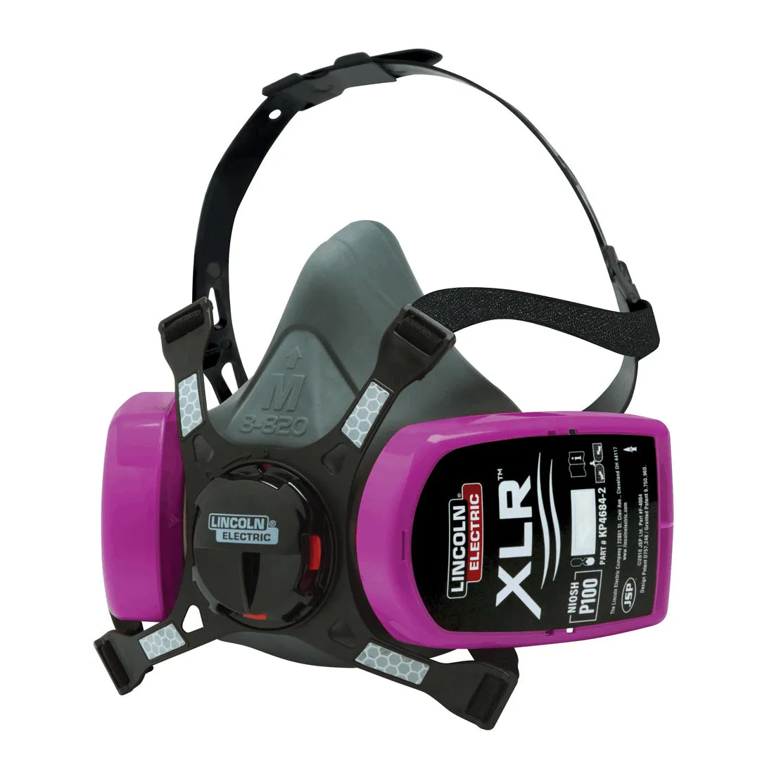 Lincoln XLR P100 Half Mask Welding Respirator - Large (K4683-L)