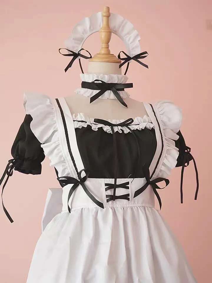 maid cafe cosplay costume lingerie lounge set