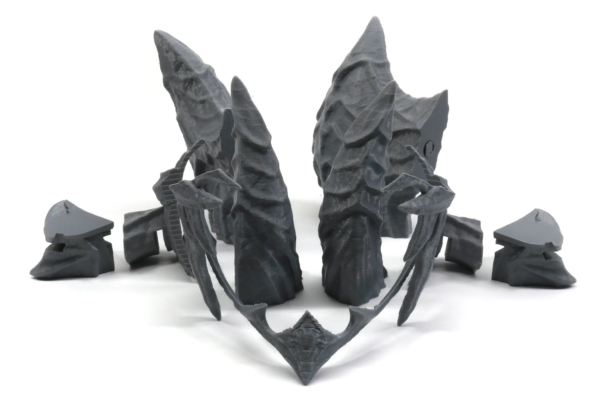 Male Au'ra Horns 03 DIY Cosplay Prop Kit - FFXIV