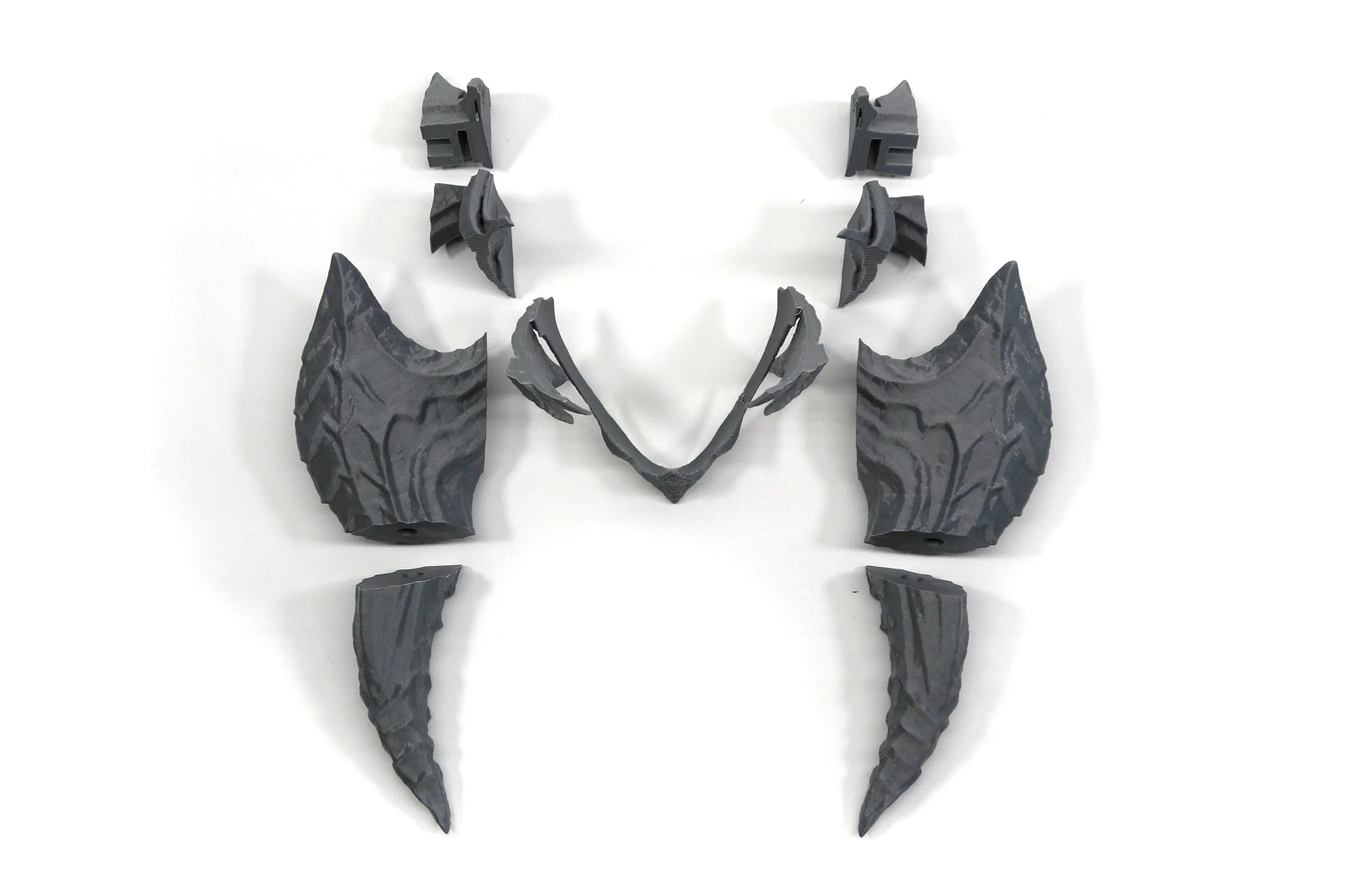 Male Au'ra Horns 03 DIY Cosplay Prop Kit - FFXIV