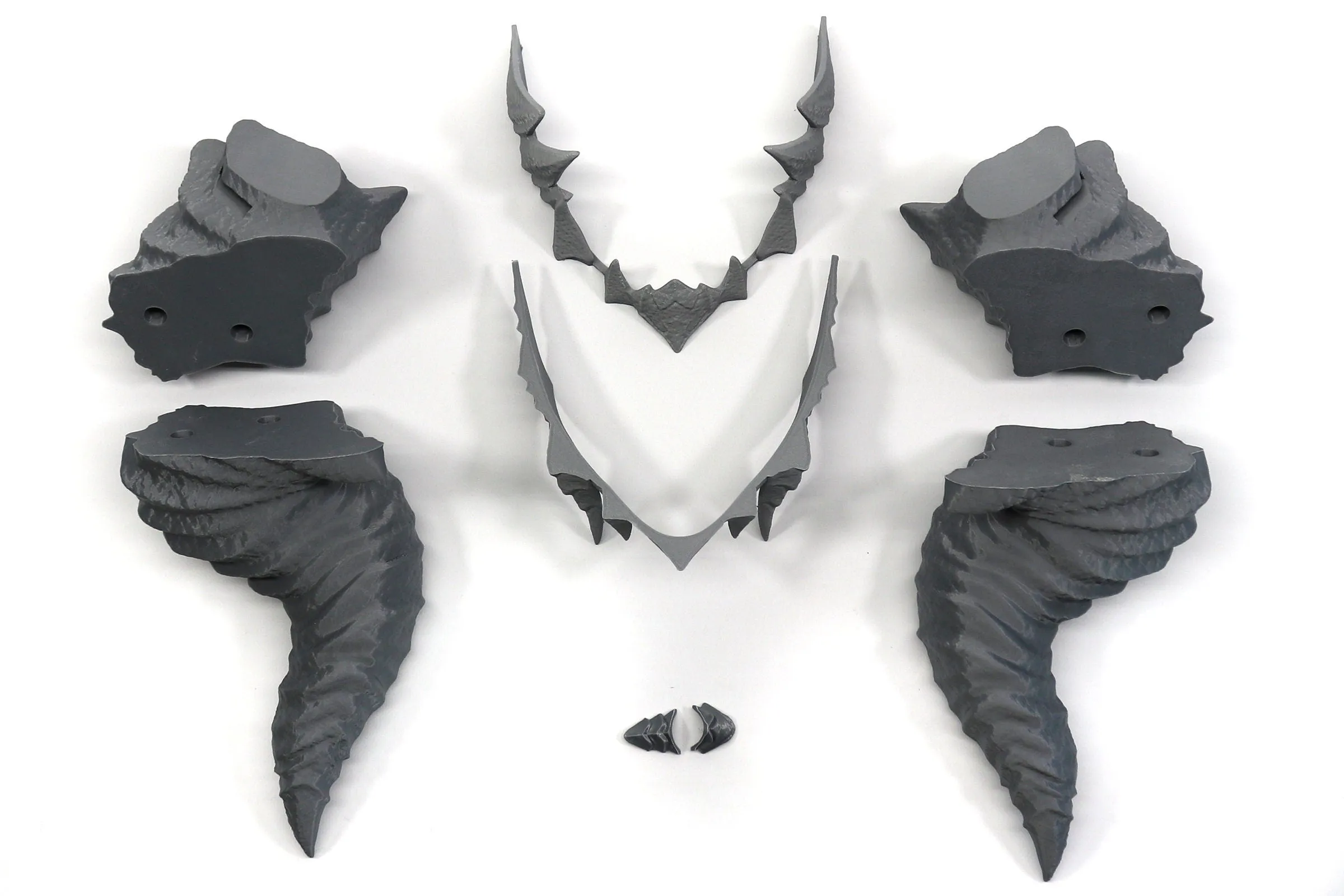 Male Au'ra Horns 04 DIY Cosplay Prop Kit - FFXIV