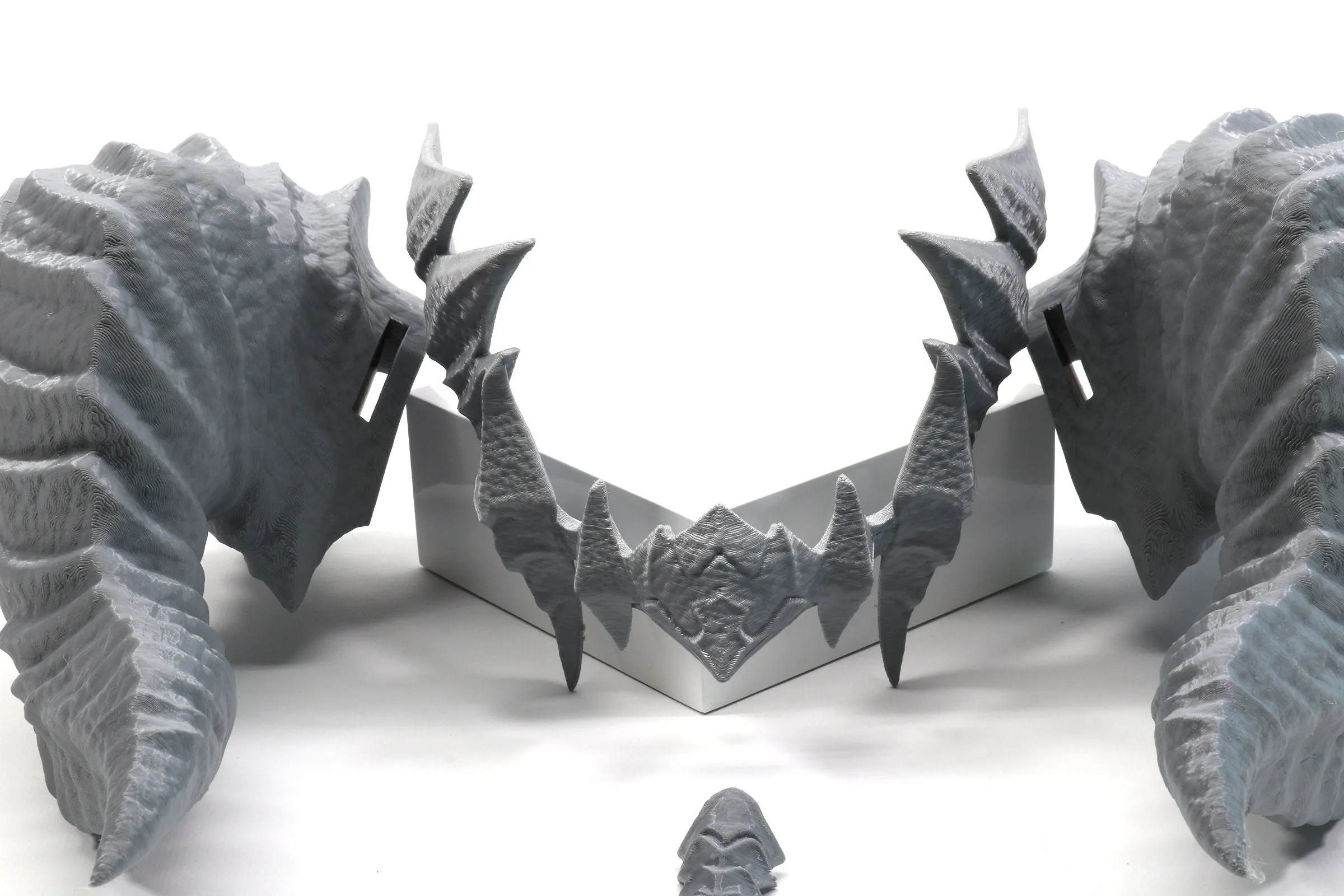 Male Au'ra Horns 04 DIY Cosplay Prop Kit - FFXIV