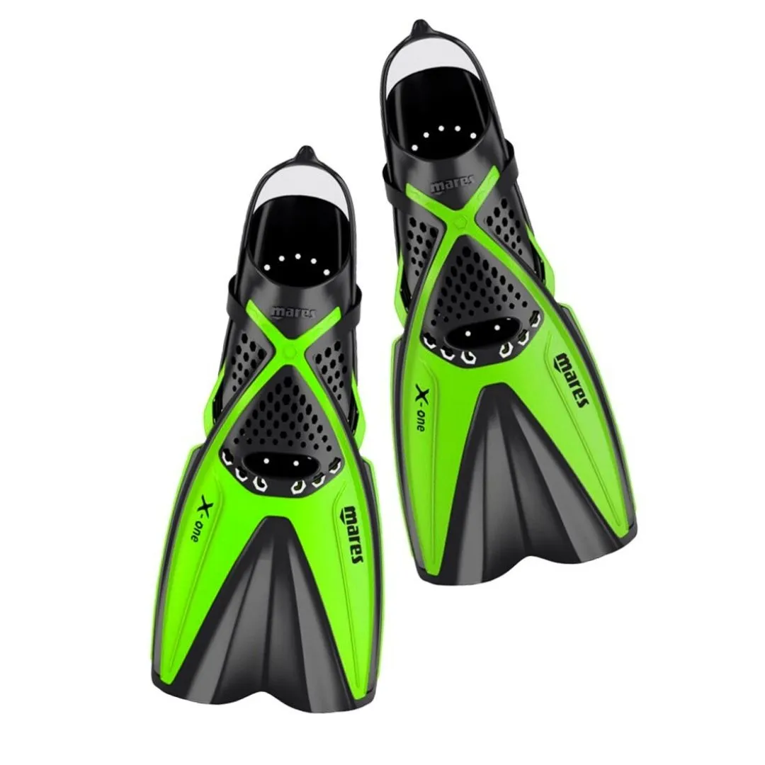 Mares X-one Bonito Mask, Snorkel & Fins Set - Green