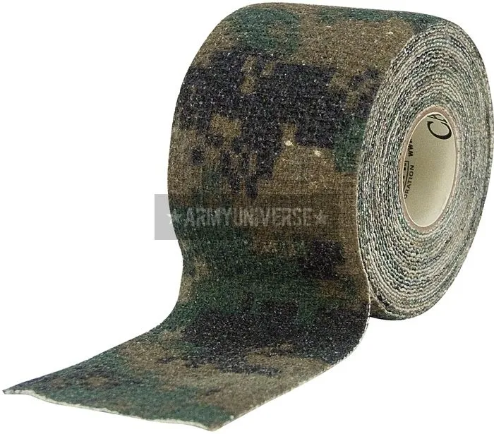 McNett Self-Clinging Form Tape Roll Camouflage Military USA Made Rifle Tape