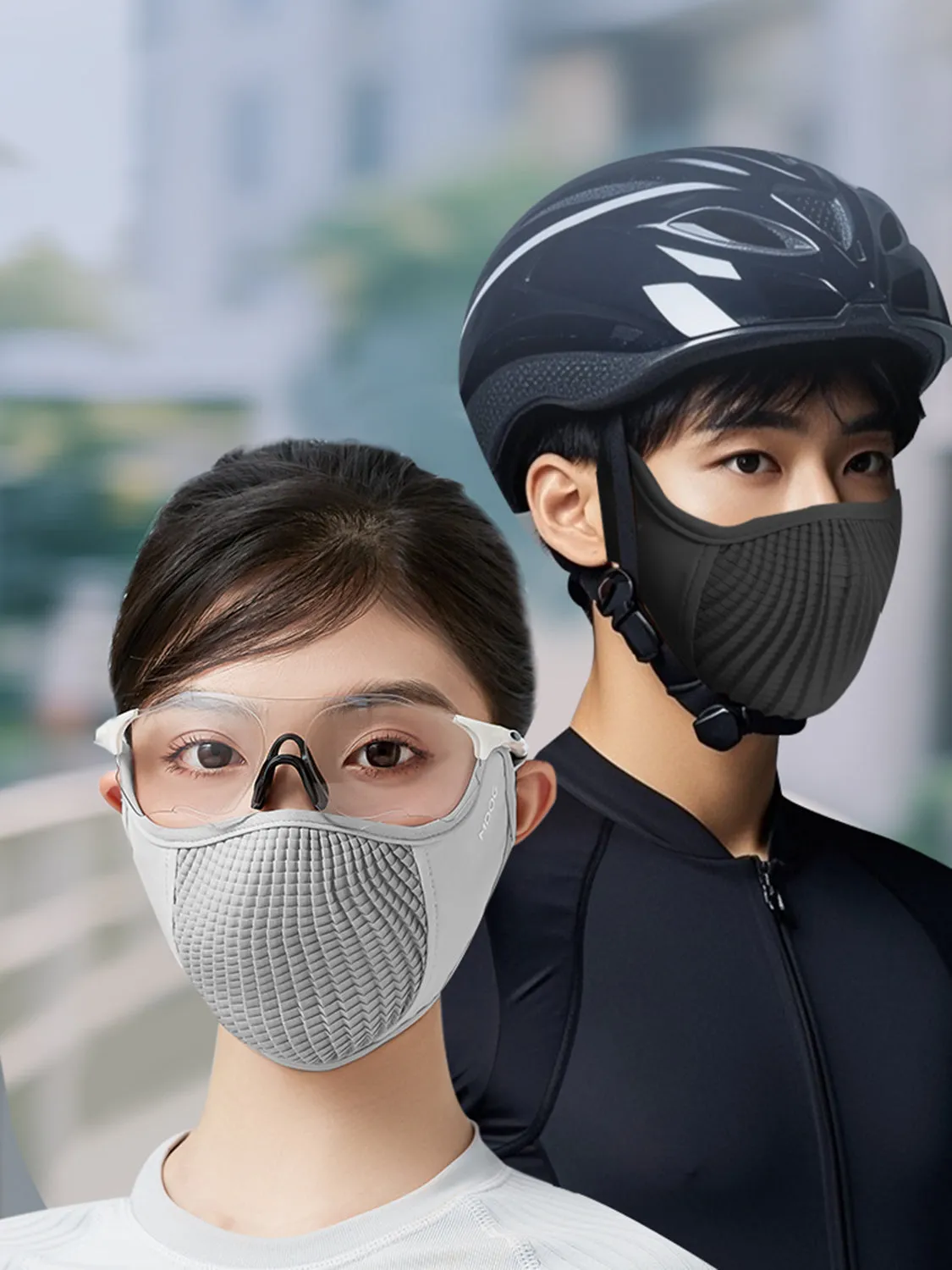 MDOG 3D Super Breathable Sun Protective Cycling Face Mask UPF50 