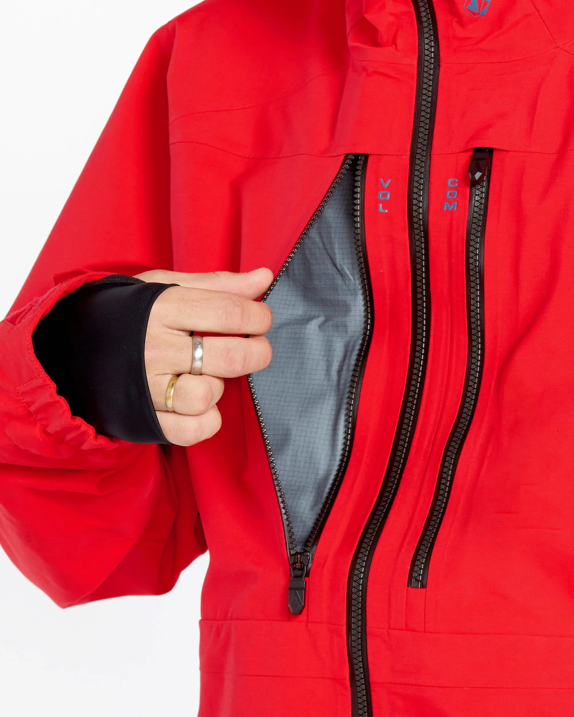 Mens Guide Gore-Tex Jacket - Crimson