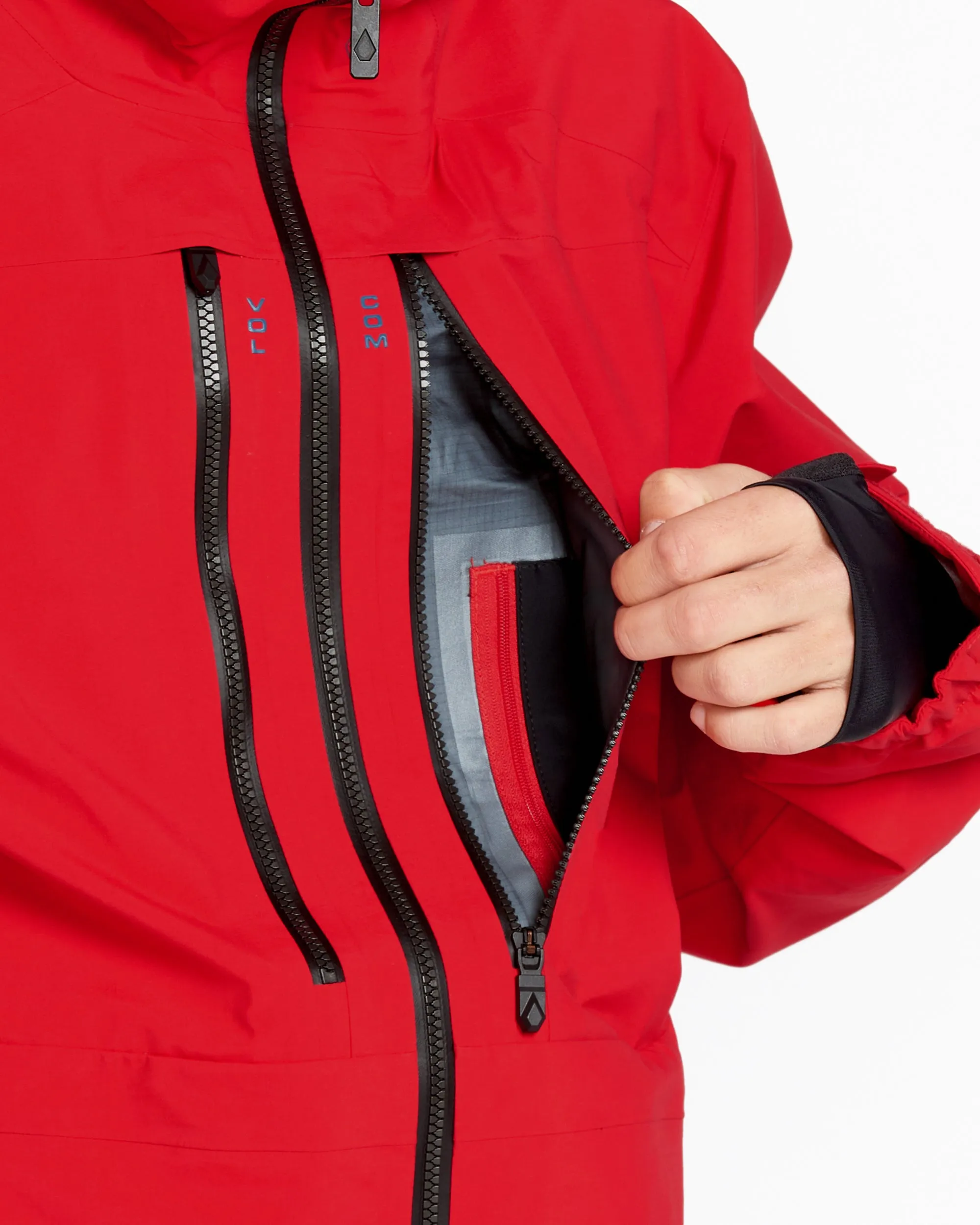 Mens Guide Gore-Tex Jacket - Crimson