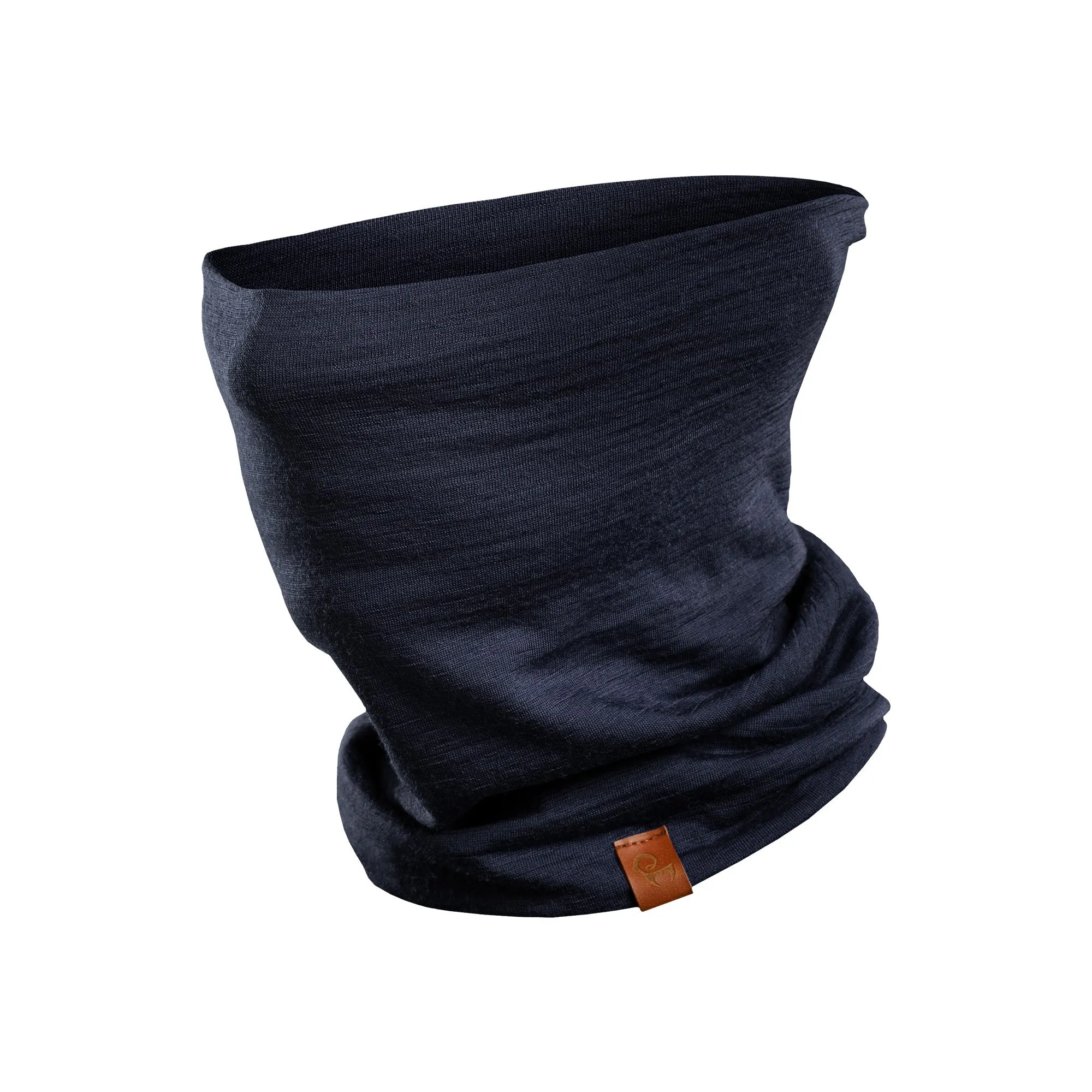 Men's Merino Neck Gaiter Dark Blue