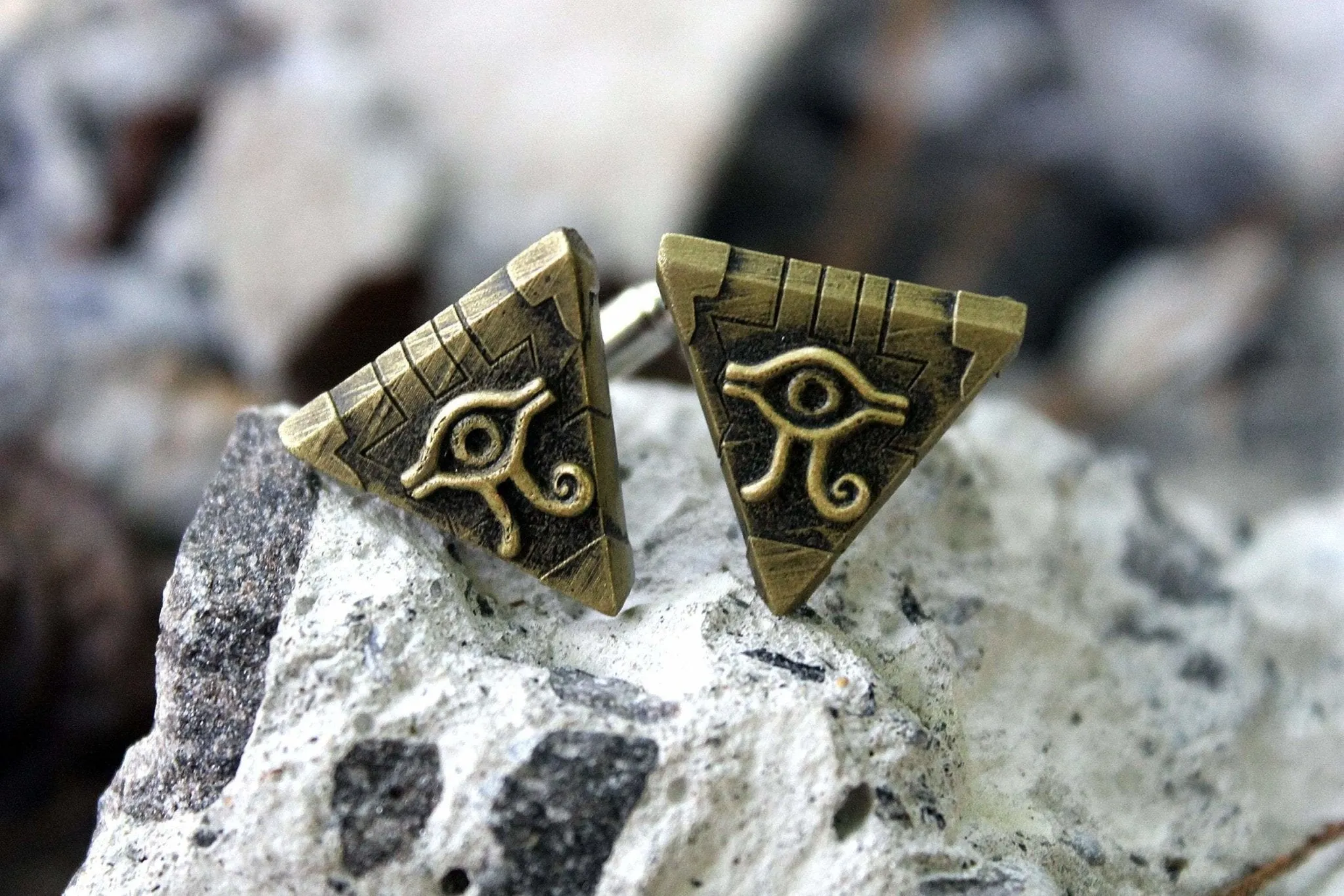 Millenium Puzzle Cufflinks - Yu-Gi-Oh!