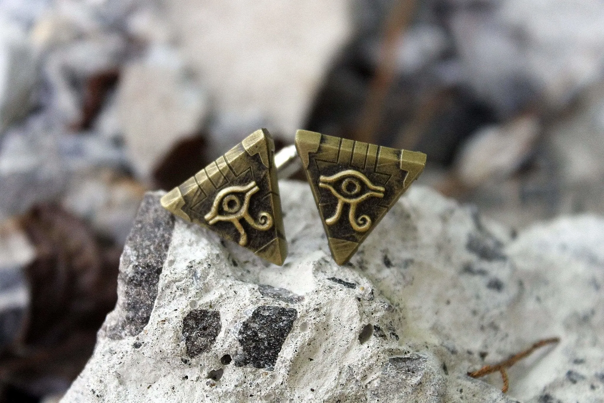 Millenium Puzzle Cufflinks - Yu-Gi-Oh!