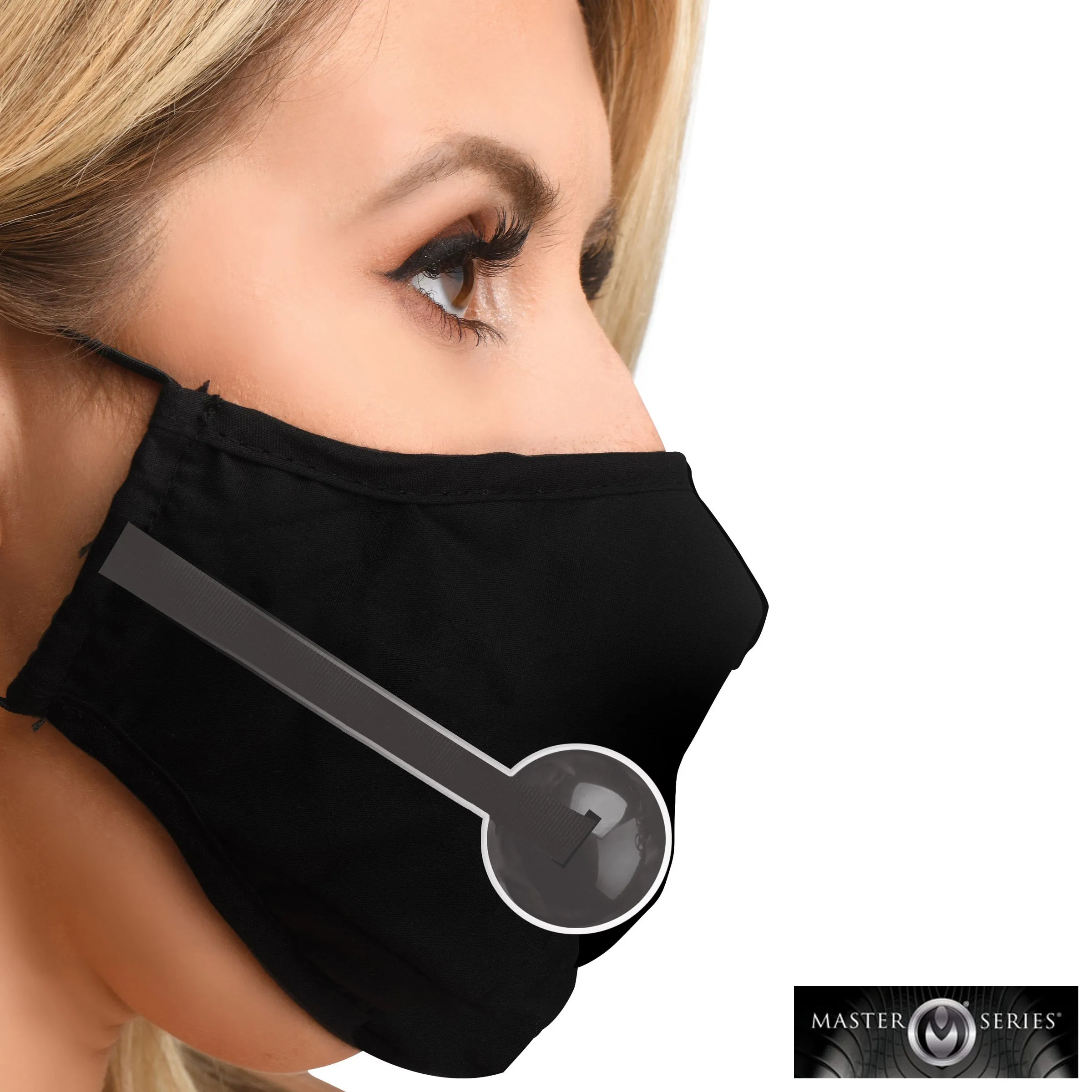 Ball Gag Face Mask by Ms. Under Cover - Optimal Title