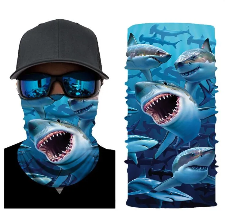 Multi-functional Face Shield | Neck Gaiter | Fishing Outdoors (Fish Collection)