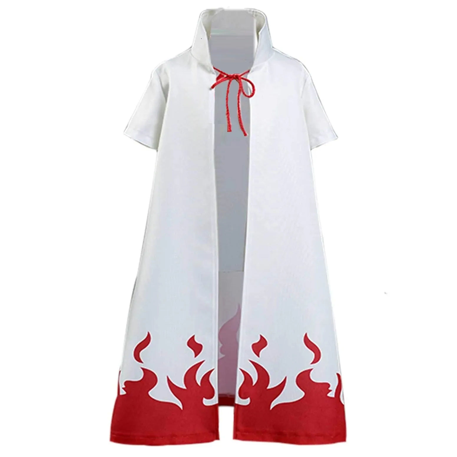 Naruto Minato Namikaze 4th Hokage Cloak Outfit Uniform Cosplay Halloween