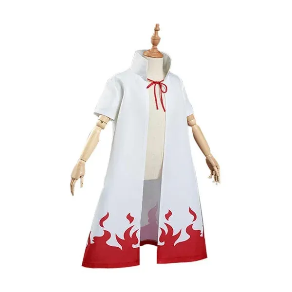 Naruto Minato Namikaze 4th Hokage Cloak Outfit Uniform Cosplay Halloween