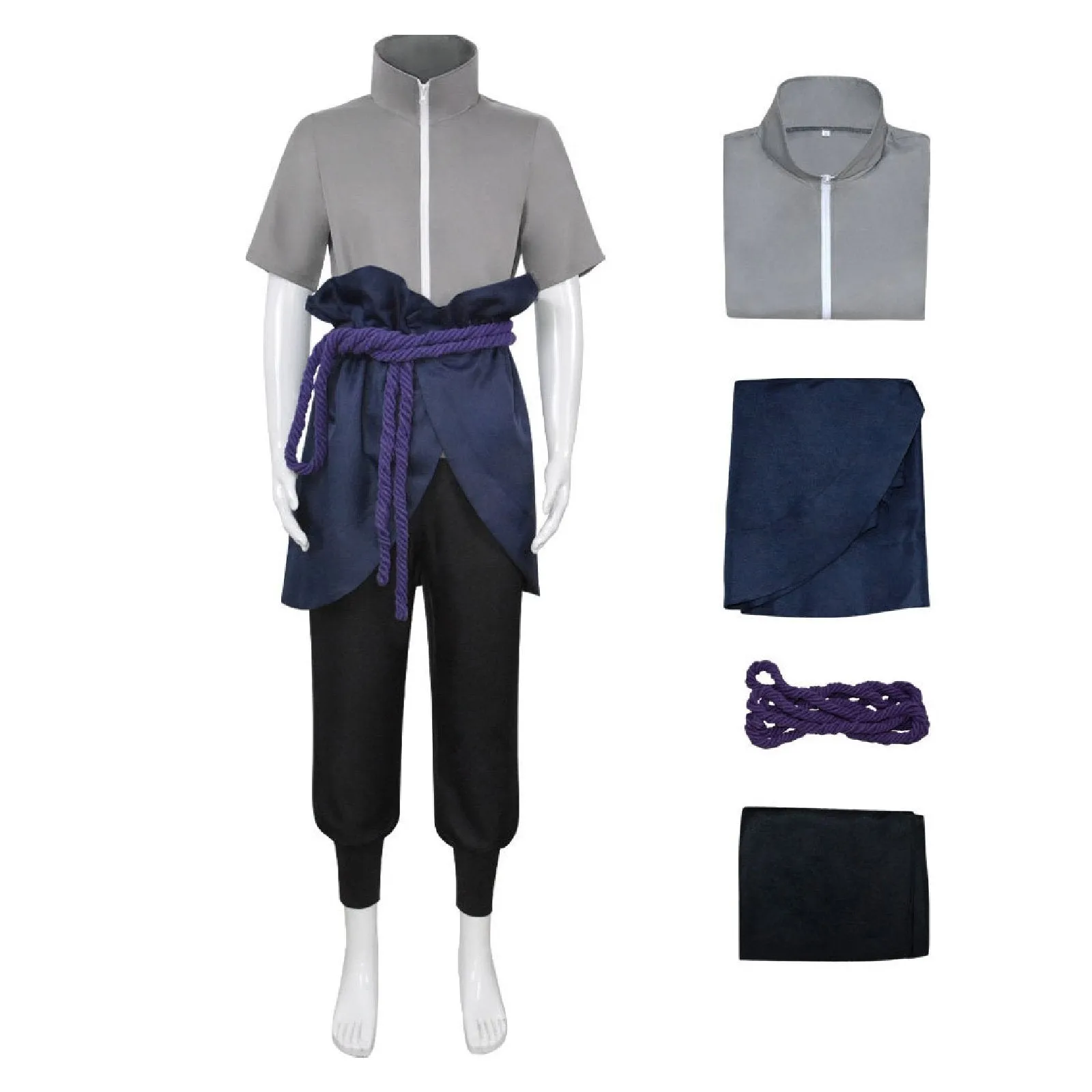 Naruto Sasuke Uchiha Cosplay Costume