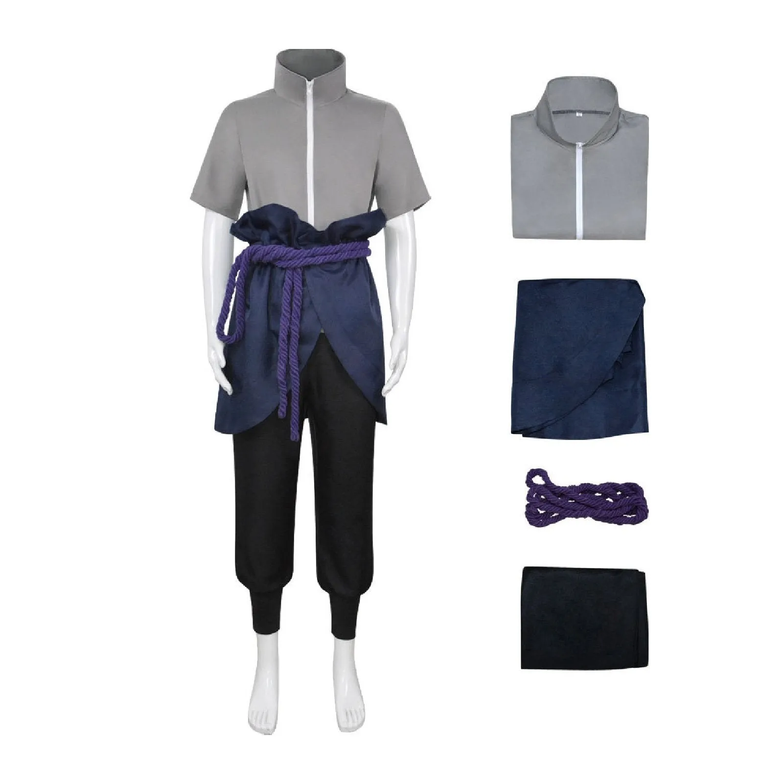 Naruto Sasuke Uchiha Cosplay Costume