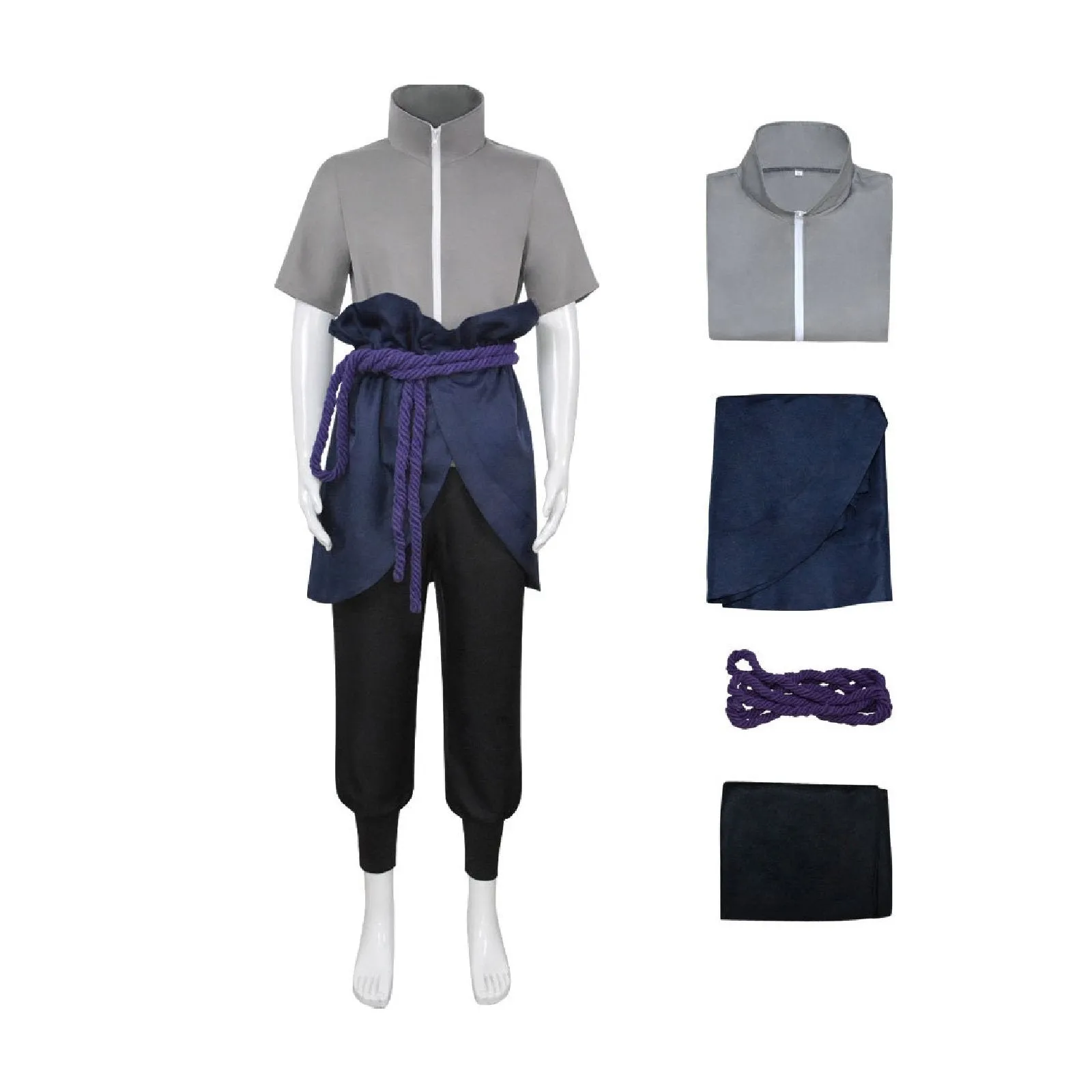 Naruto Sasuke Uchiha Cosplay Costume