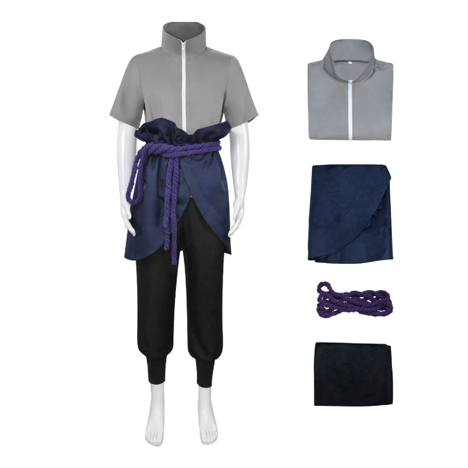 Naruto Sasuke Uchiha Cosplay Costume