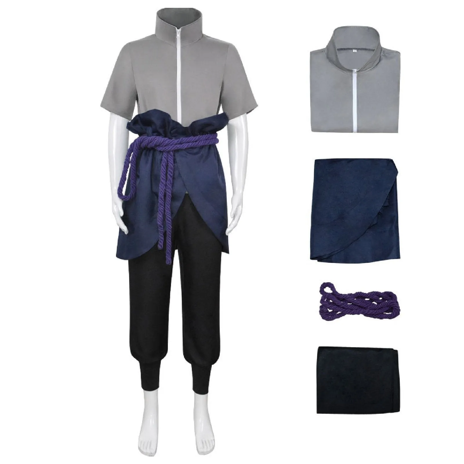 Naruto Sasuke Uchiha Cosplay Costume