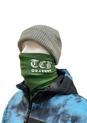 Opus Fresh x TCB Merino Neckwarmer - Youth - Green