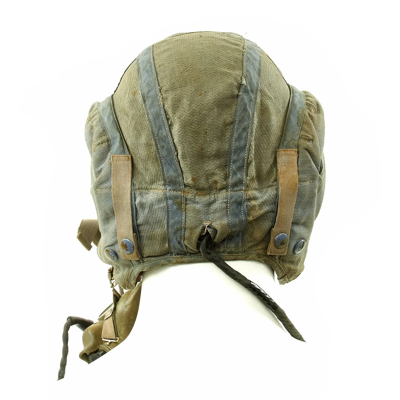 Original British Royal Air Force 22C Flying Helmet with Mk VIII Goggles and Oxygen Mask