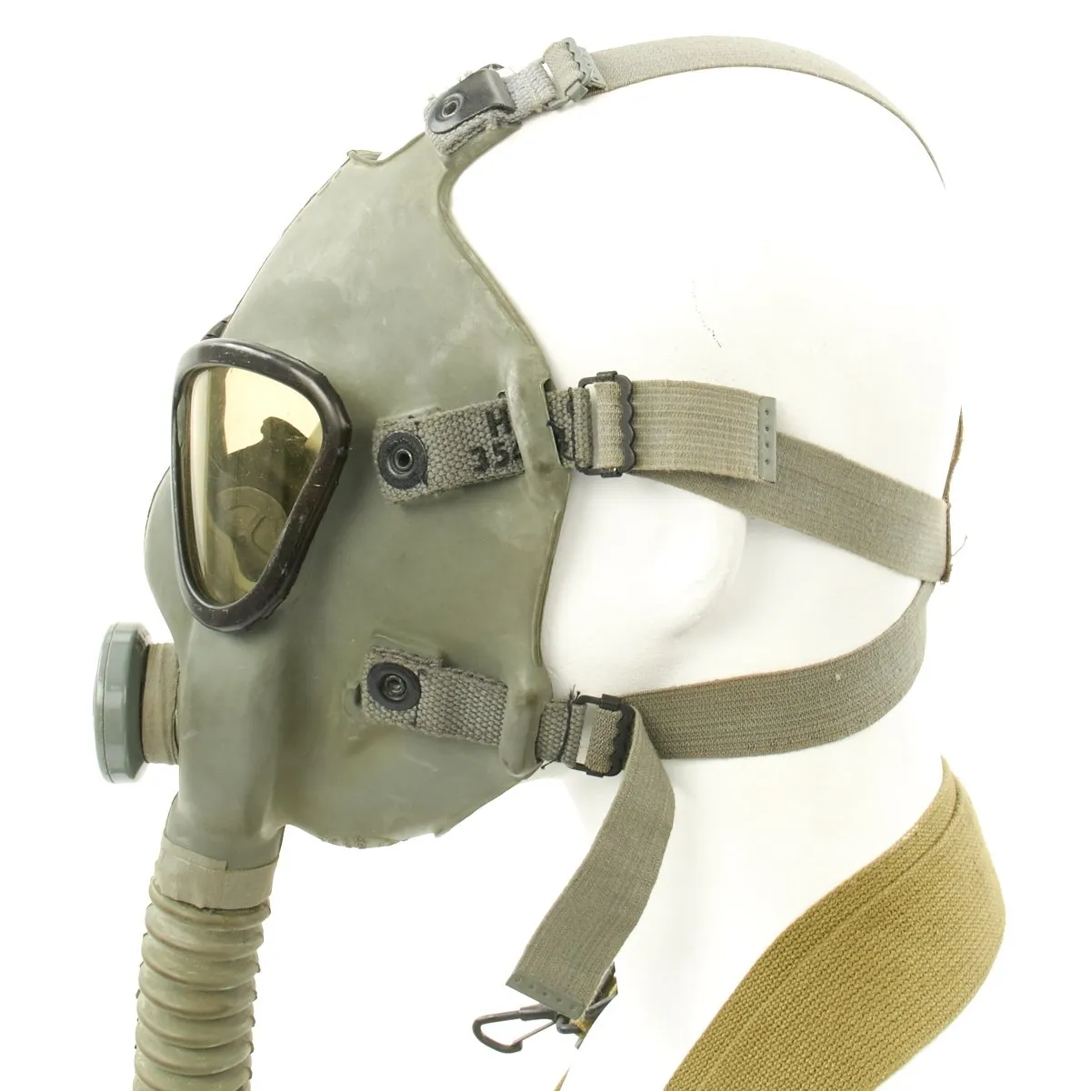 Original U.S. WWII M4 Lightweight Service Gas Mask Set - Excellent Condition