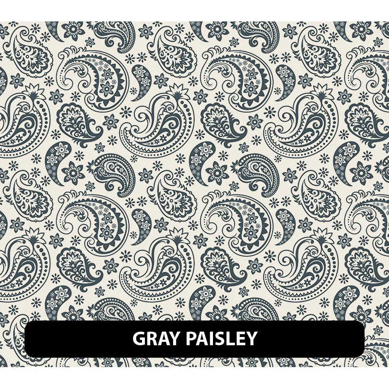 Paisley Puff Patterned HTV (12" x 12")