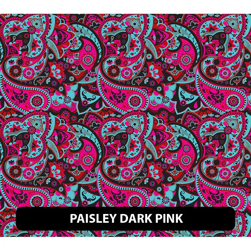 Paisley Puff Patterned HTV (12" x 12")