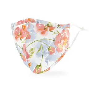 Pastel Floral Print Protective Cloth Face Mask