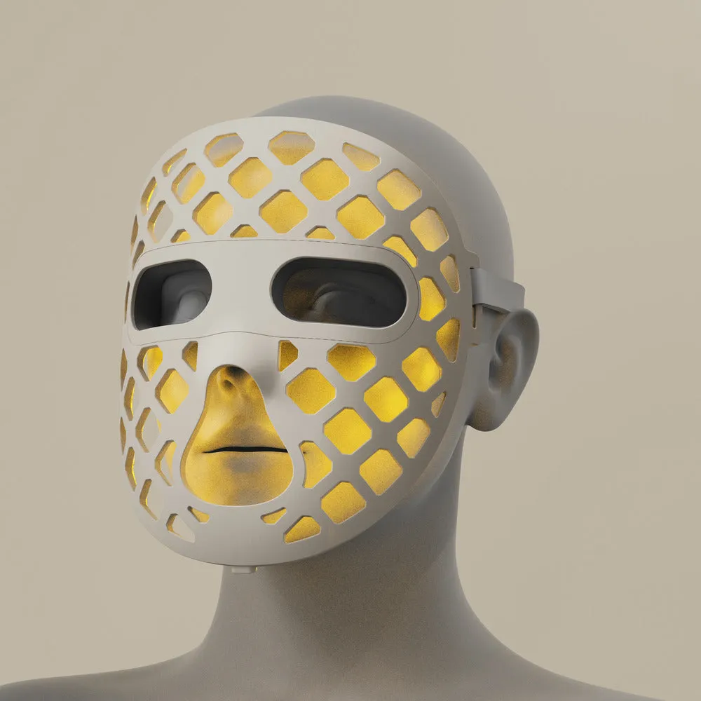 Peachaboo Glo Aurora Silicone LED Light Therapy Mask (with NIR)