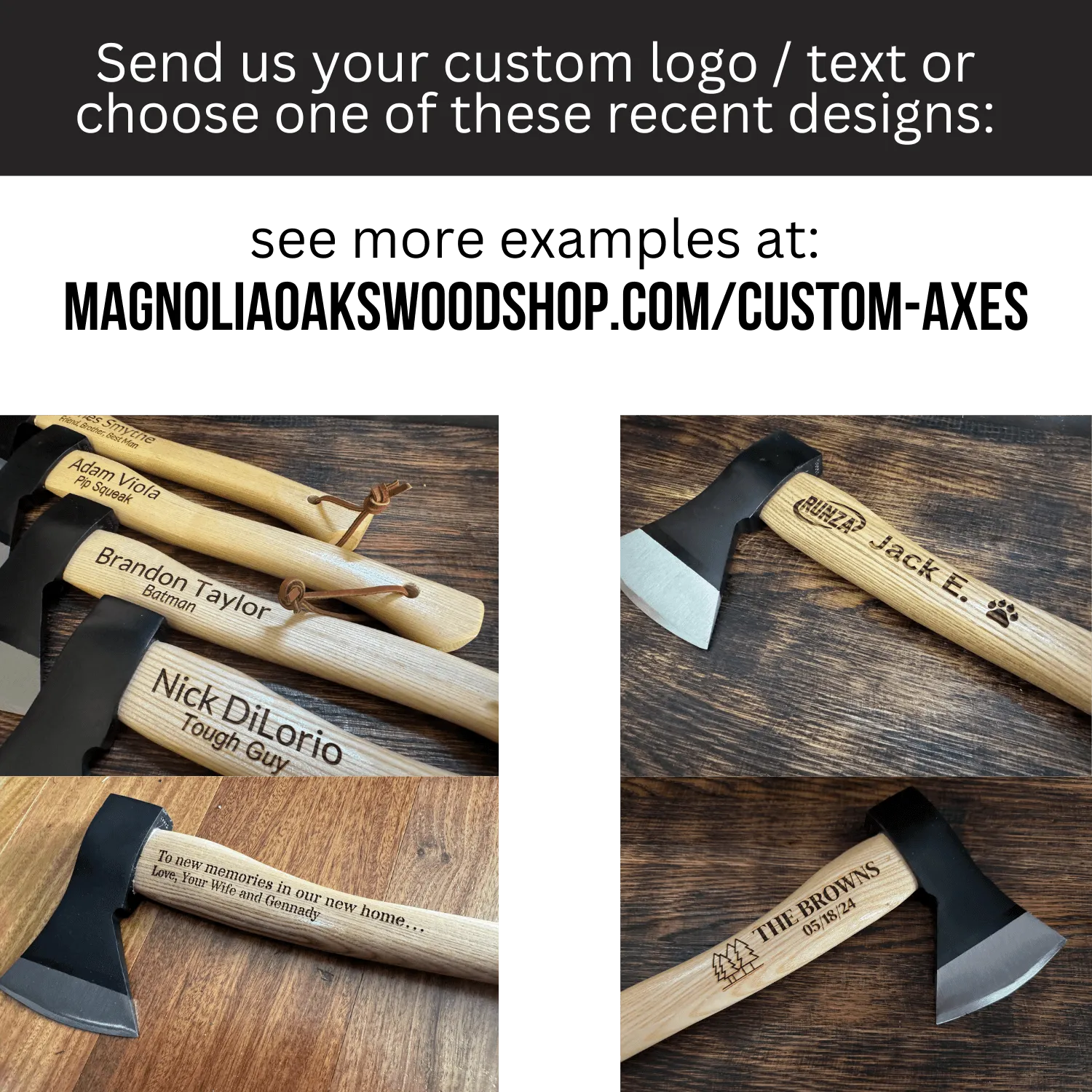 Personalized Viking Axe