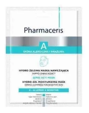 Pharmaceris A SENSI-ACTI MASK Hydro-gel moisturizing mask x 1 piece