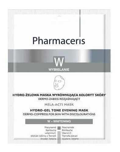 Pharmaceris W MELA-ACTI MASK Hydro-gel mask to even out skin tone x 1 piece