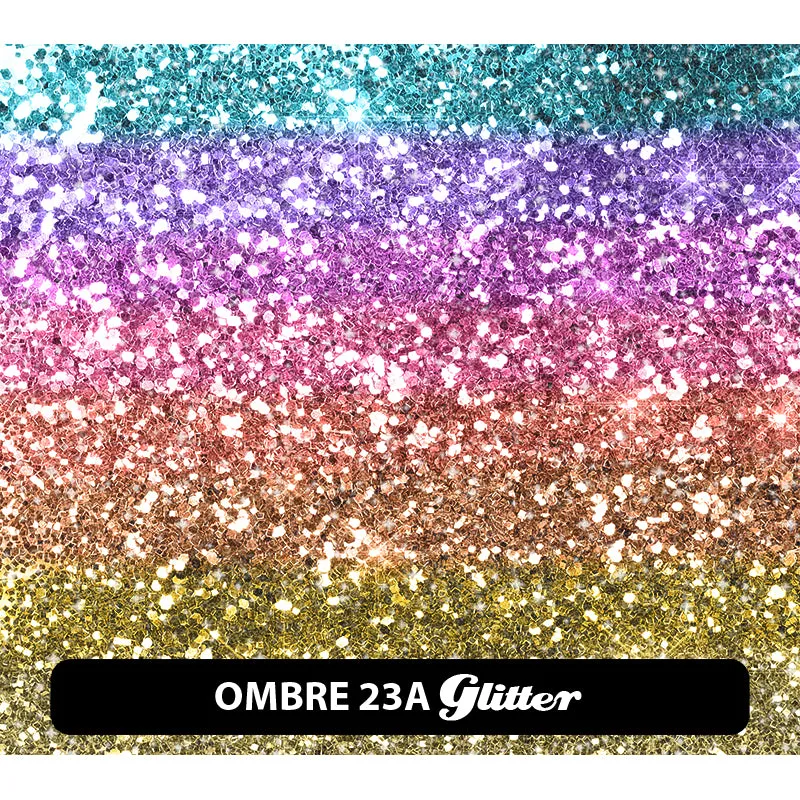 Pride / Rainbow Glitter Patterned HTV (12" x 12")