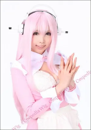 "Sonicomi" Super Sonico style cosplay wig