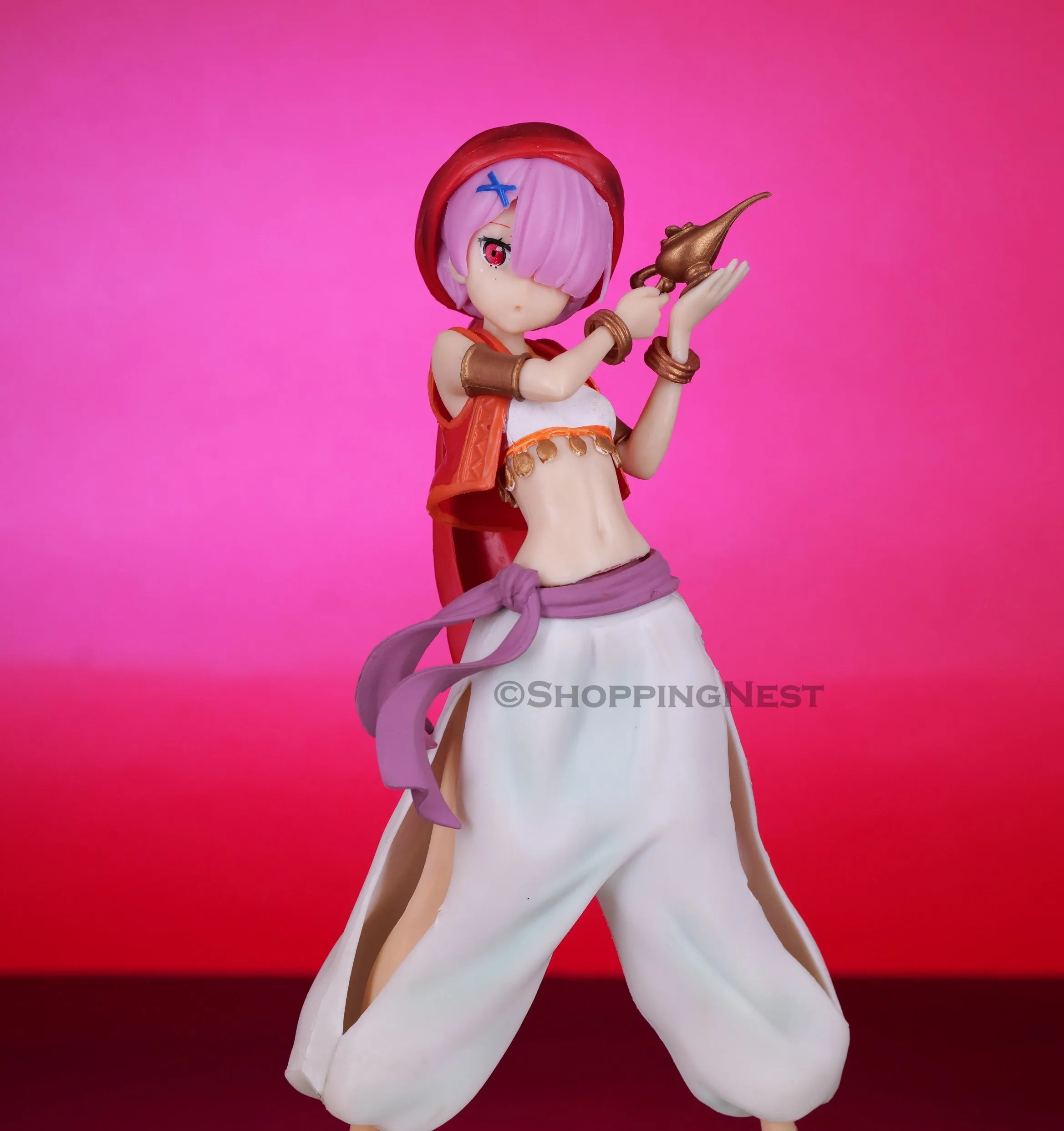 Re Zero Ram Arabian Dancer Shape Action Figure Model 1 | 22 Cms |