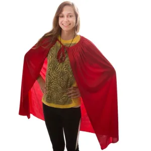 Red Superhero Cape-36 In Long