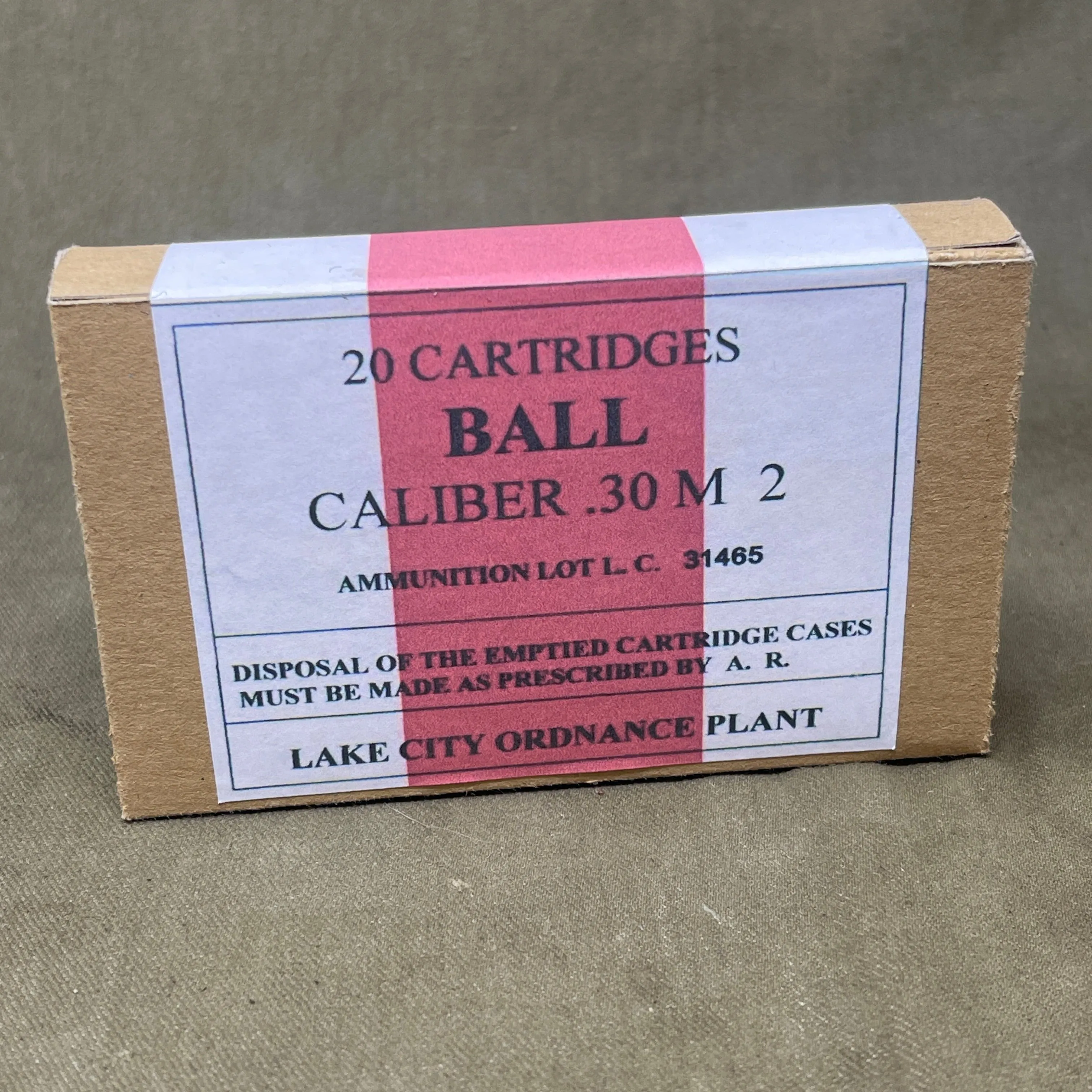 Reproduction WWII British, German, US, Canadian, Russian Cartridge Boxes