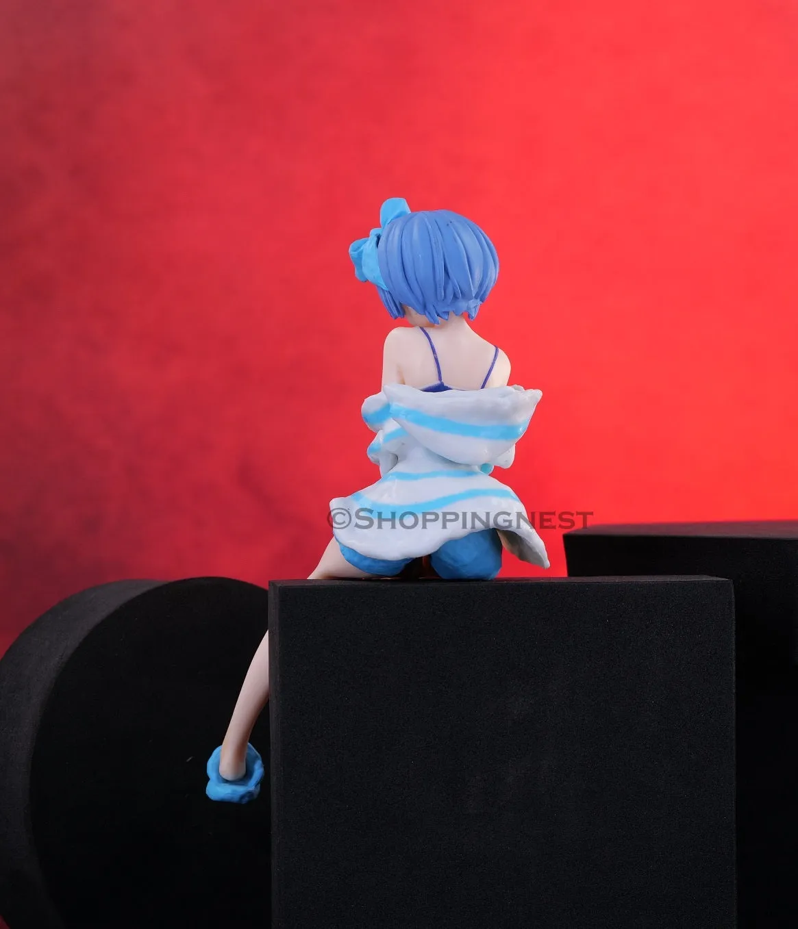 Re:Zero Noodle Stopper PVC Action Figure Statue Rem Room Wear | 14cm |