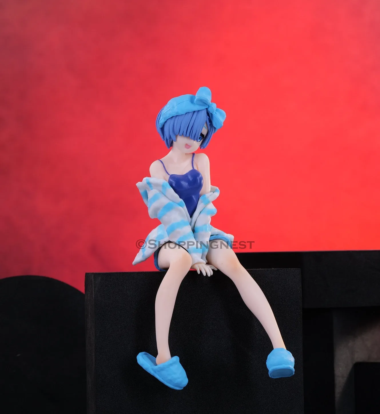 Re:Zero Noodle Stopper PVC Action Figure Statue Rem Room Wear | 14cm |