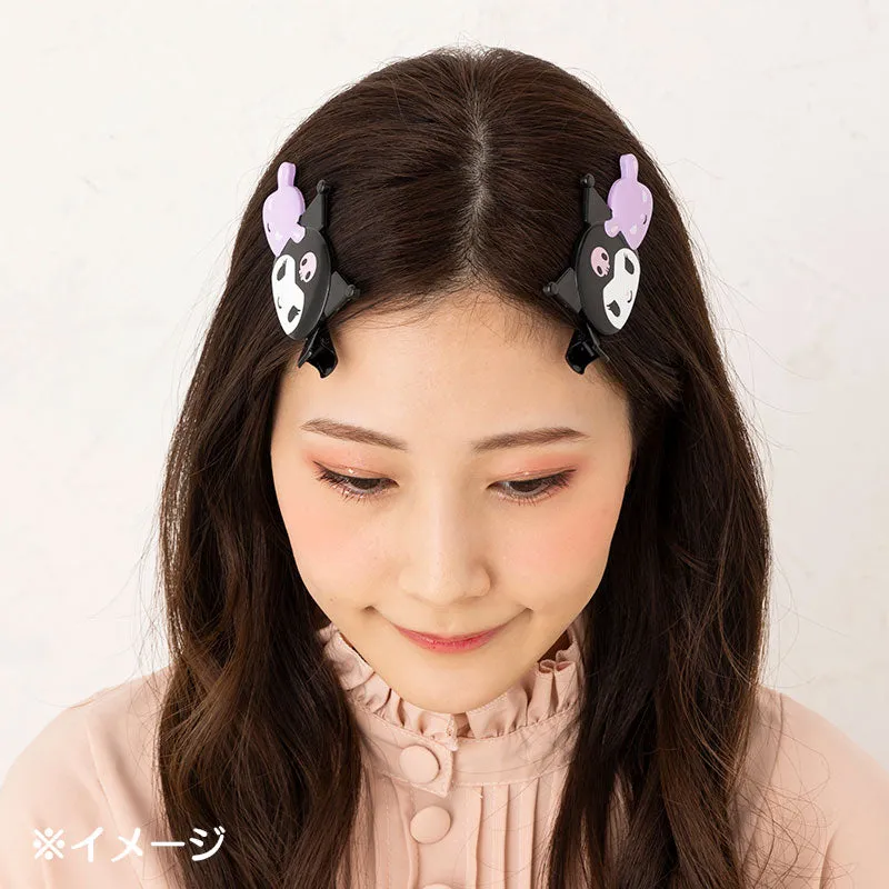 Sanrio Kuromi and Baku hair clip set