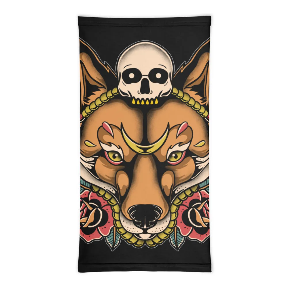 Skull Fox Neck Gaiter