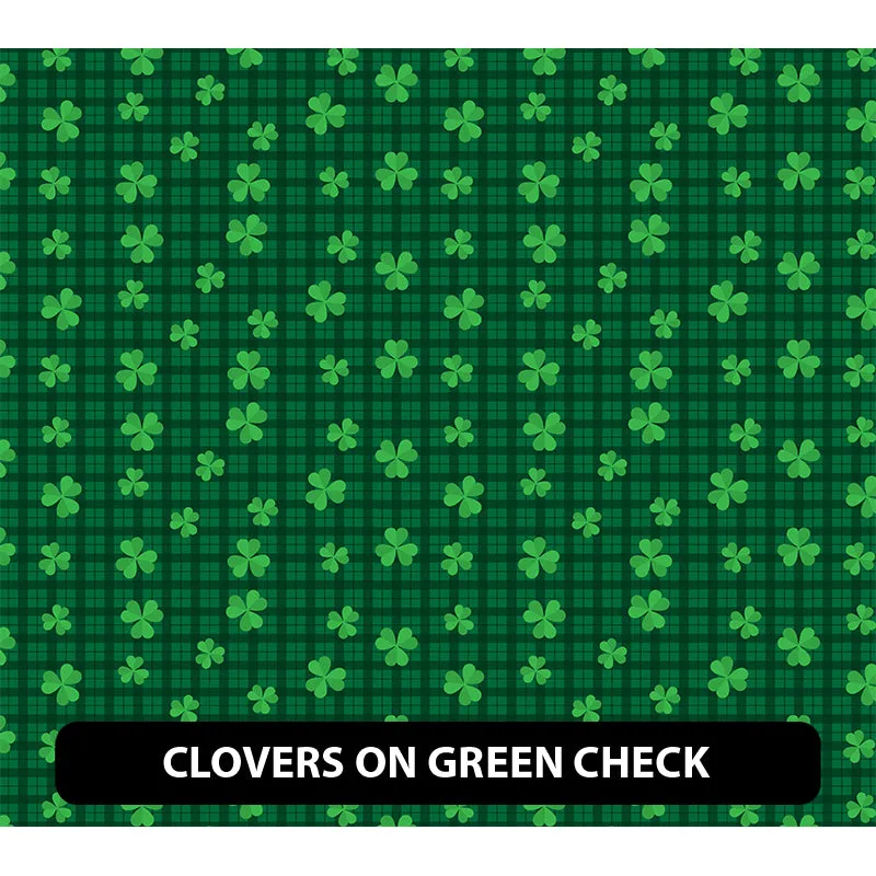 St. Patrick's Day Puff Patterned HTV (12" x 12")