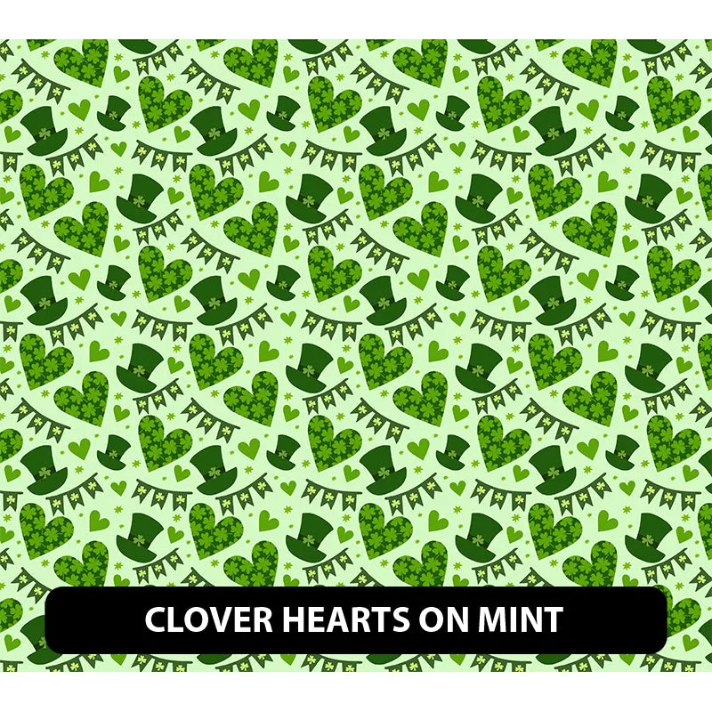 St. Patrick's Day Puff Patterned HTV (12" x 12")