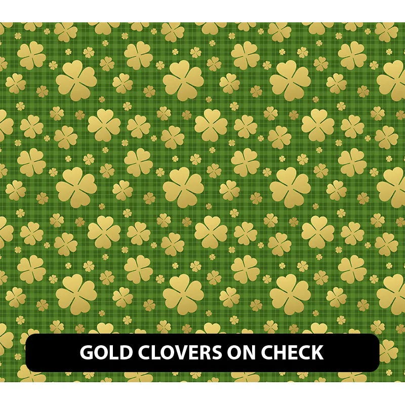 St. Patrick's Day Puff Patterned HTV (12" x 12")