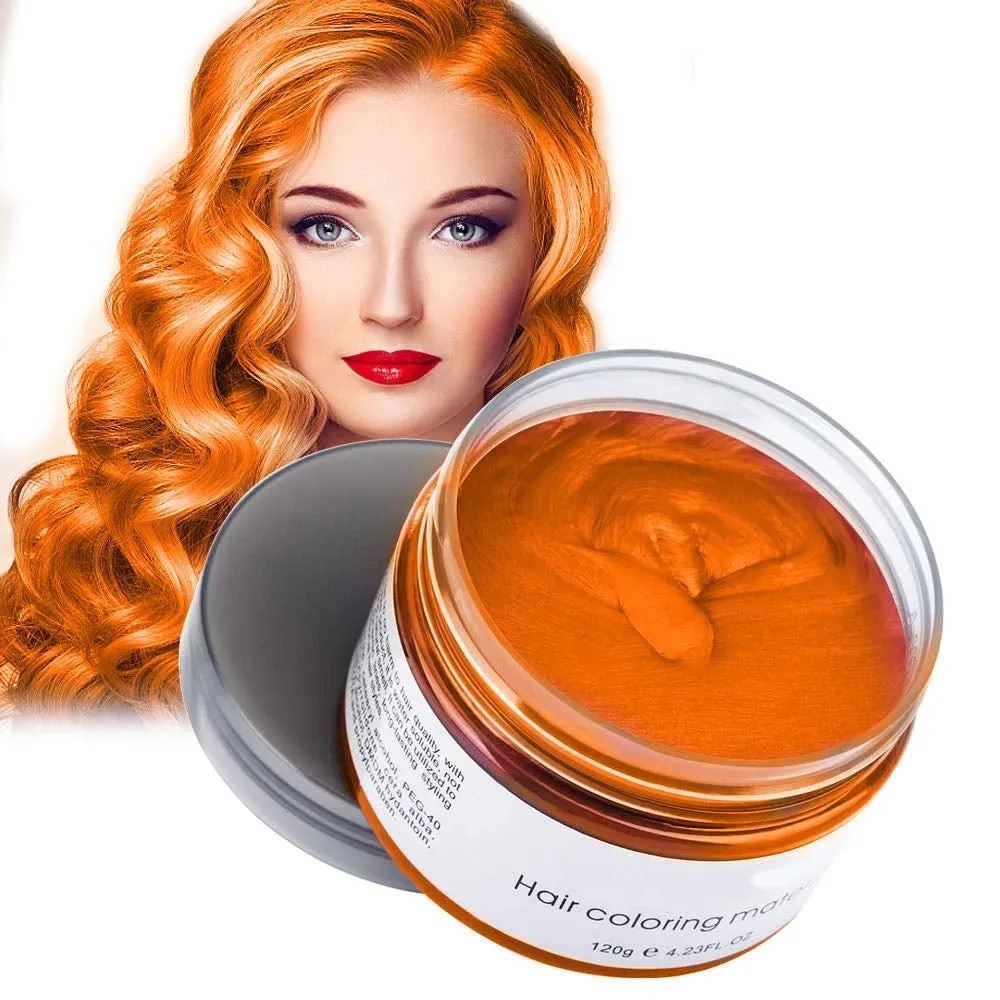 Temporary Gold Hair Color Wax