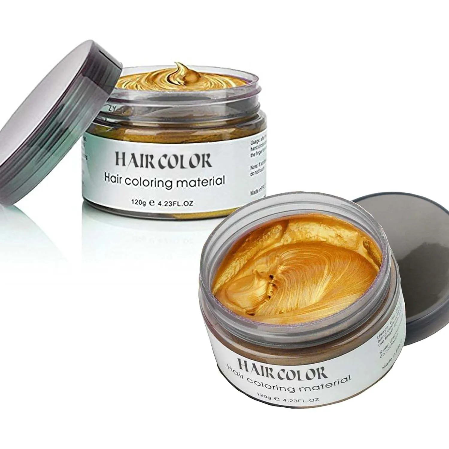 Temporary Gold Hair Color Wax