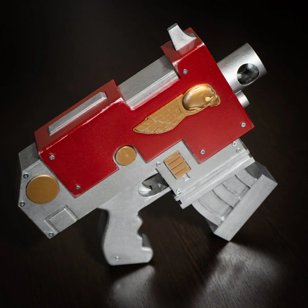 Ultima Pattern Bolt Pistol Cosplay Prop Replica for Grimdark Universe Fans