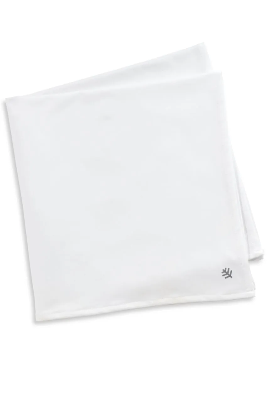 Unisex Virasana Performance Sun Bandana  |  White