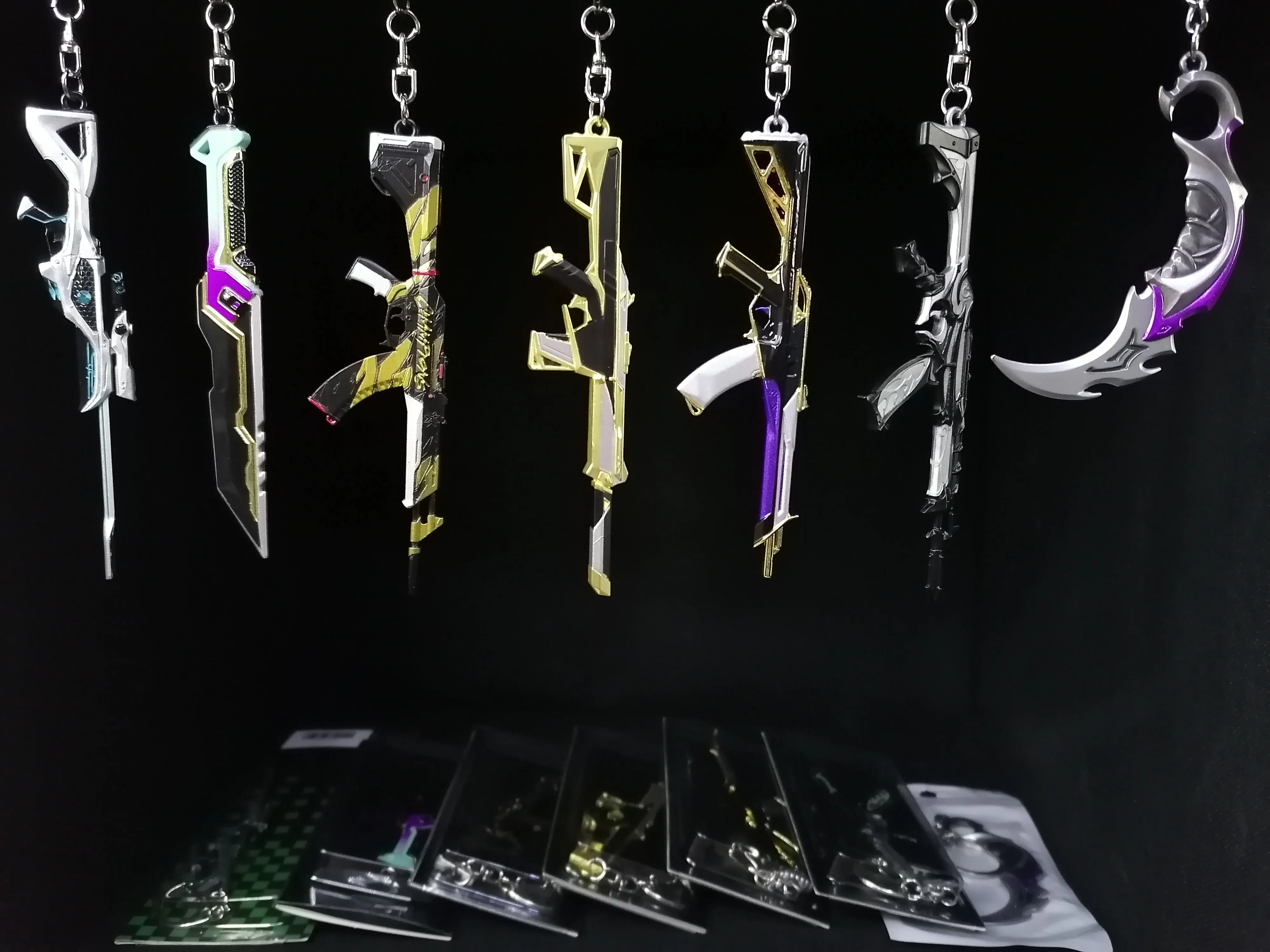 Valorant Weapon Keychain